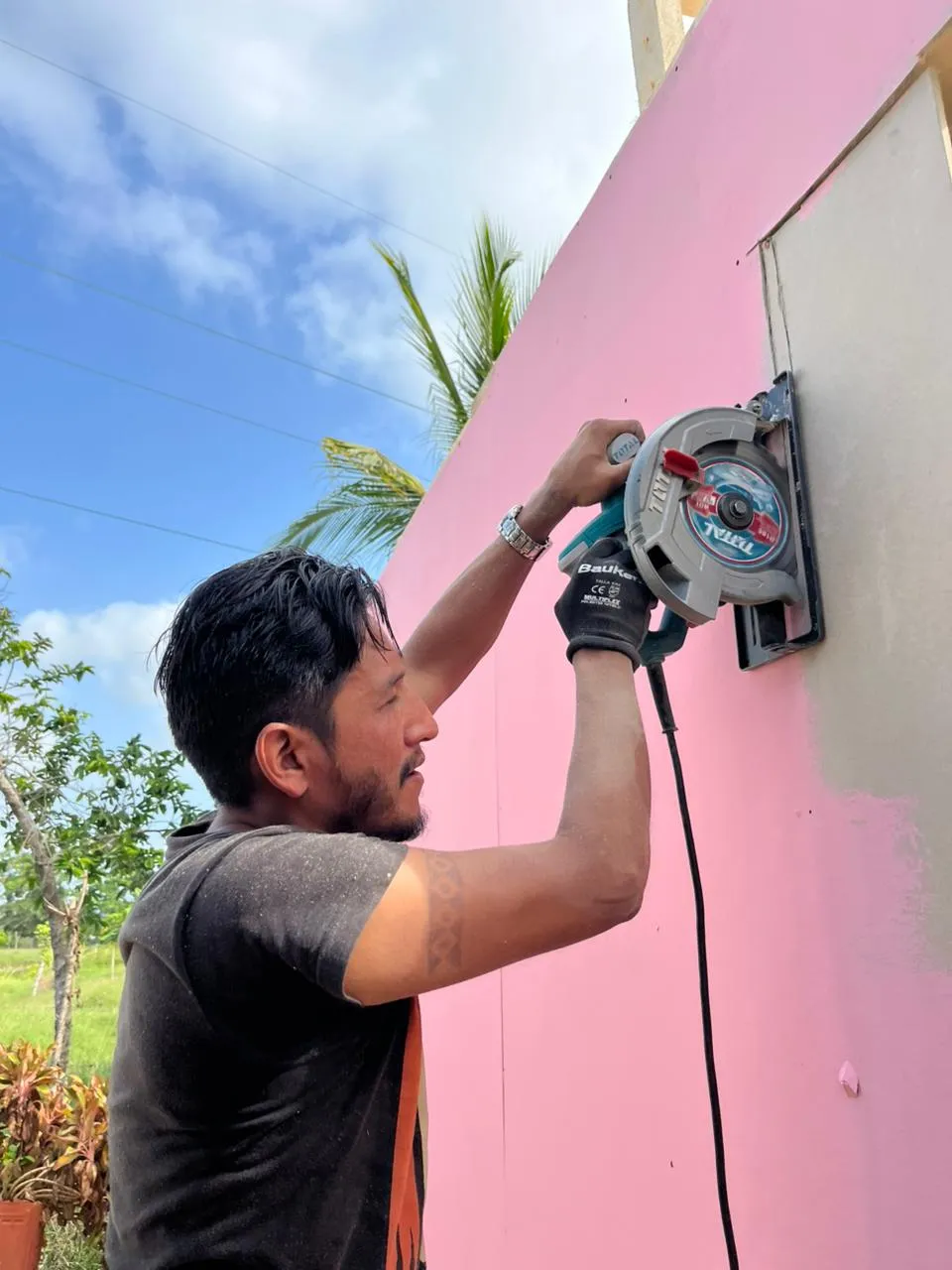 Vorbereitung der Struktur