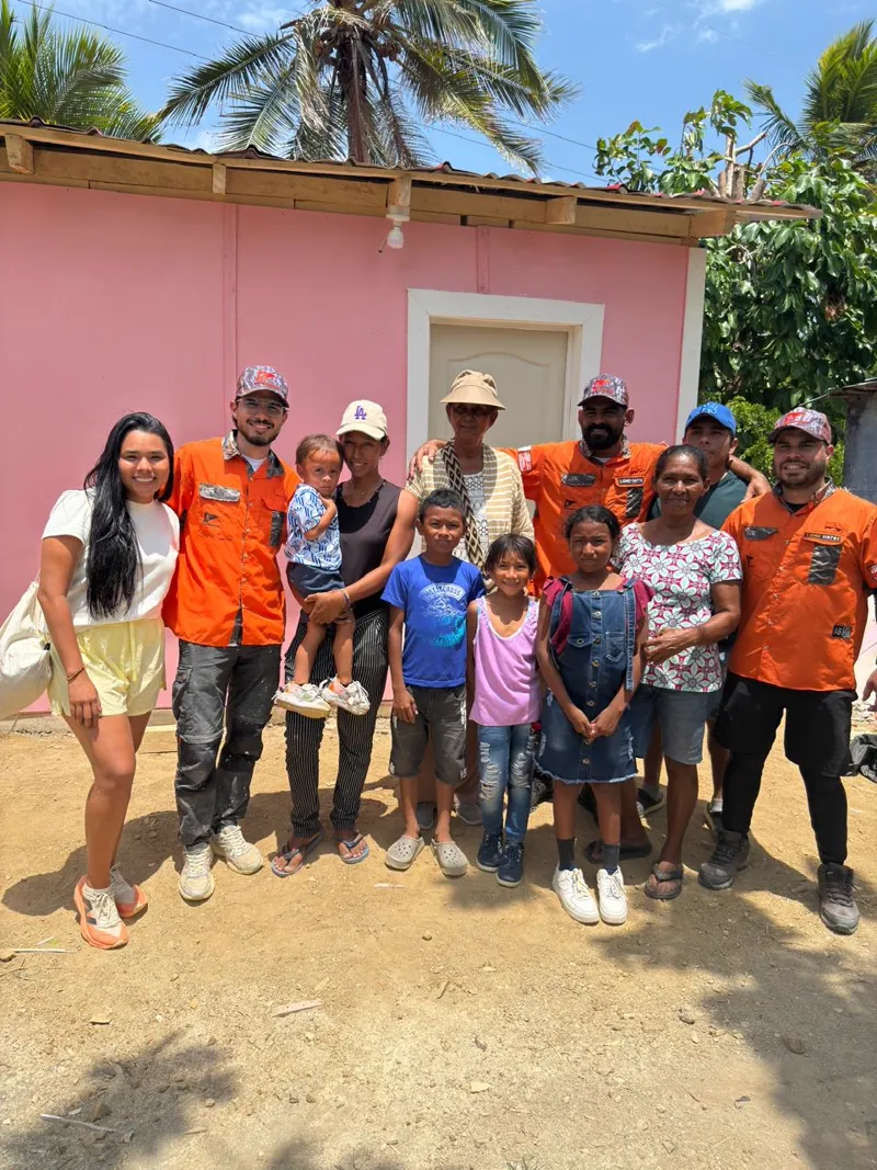 Team Legendarios mit der Familie